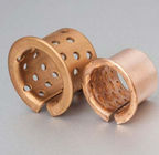 High Temperature Resistance Flanged Bronze Bushings With Oil Pockets