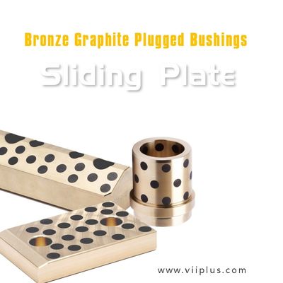 Sankyo Oilless Self Lubrication Bronze Graphite Plugged Bushings