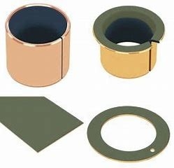 satın al Hassas Parçalar Sinterlenmiş Kalay Kurşun Bronz Alaşımlı Bimetal Çelik Burçlar Split Joint Flanşlı Çevrimiçi üretim