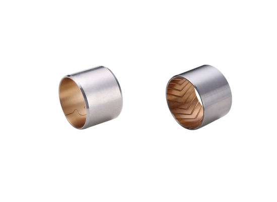 satın al Bimetal Bimetal Yatak Burçlar yağ kanalı JF800 / SAE797.  JF800 Bimetalik Rulmanın çelik bronz Çevrimiçi üretim