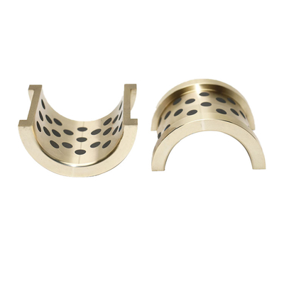 satın al Split Shaft Self Lubricating Bronze Bush CuAl10Fe5Ni5 Alüminyum Bronze Bushing Çevrimiçi üretim