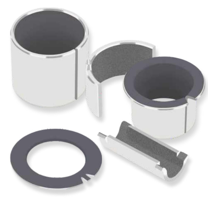 satın al Metal Polimer  Bush Sinter Bronz Plain Bearing Anti Friction Çevrimiçi üretim