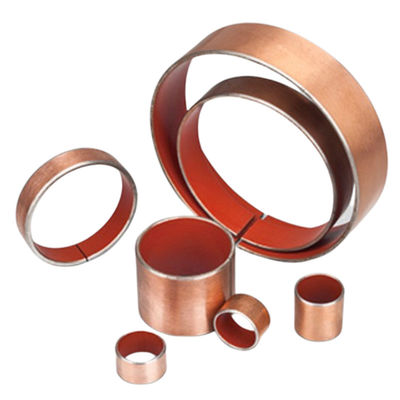 İyi bir fiyat. Çelik Destekli Metal-Polimer Düşük Sürtünme düz rulmanları Bronz İtken Yıkayıcı Kırmızı çevrimiçi