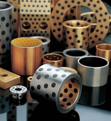 DIN 1494 / ISO 3547 Wrapped Composite Sliding Bearing Tin - plated steel  Bushing Strips Maintanance - free