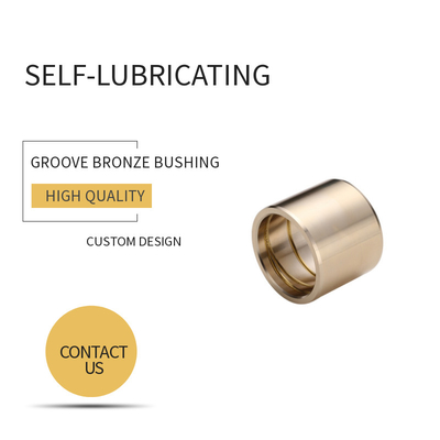 İyi bir fiyat. Ekskavatörler İçin Customzied Oluk Bronz Gleitlager İnce Duvar Kol ve Flanş çevrimiçi